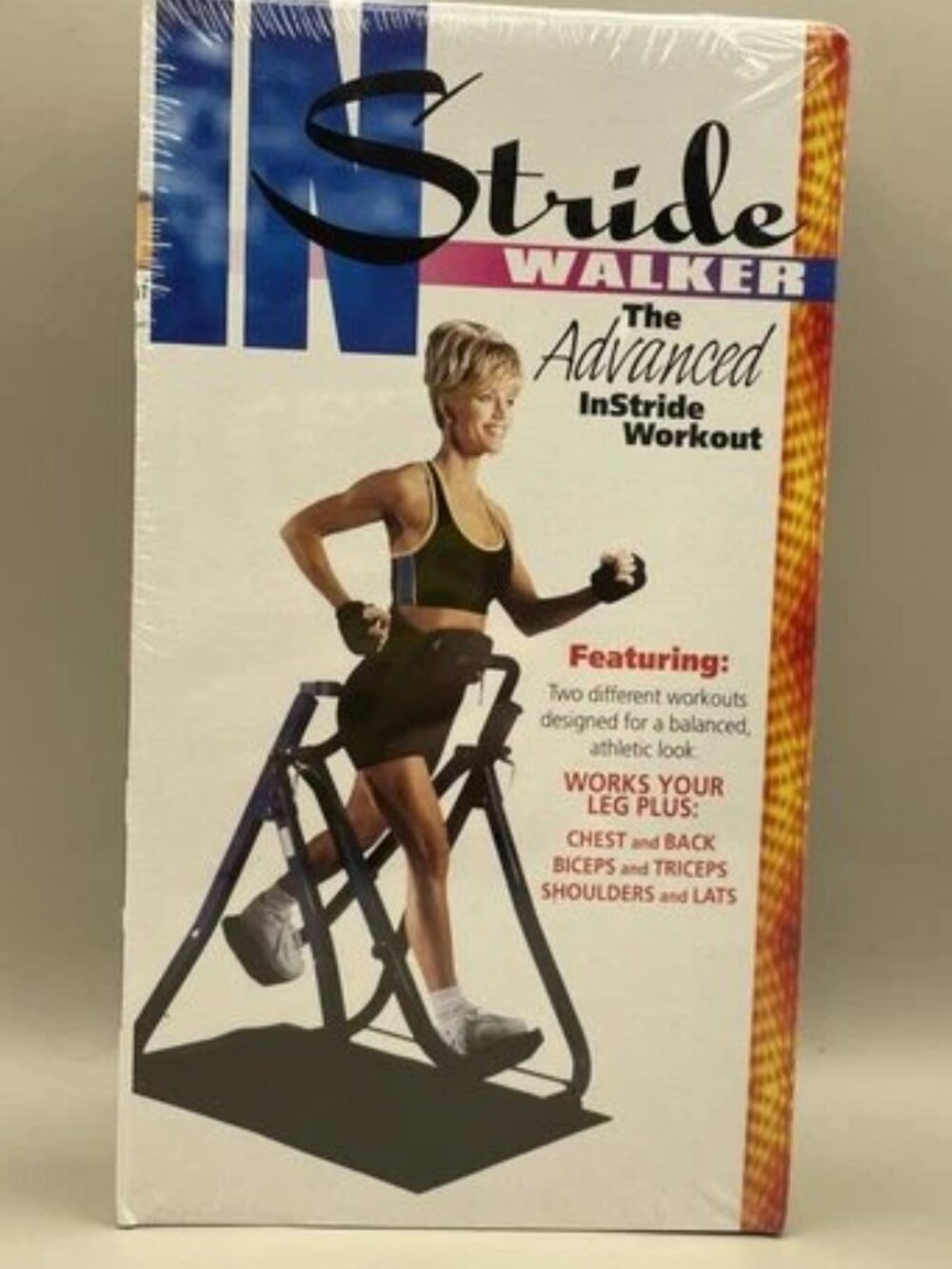 InStride Walker: The Advanced InStride Workout NIB VHS Tape 1997